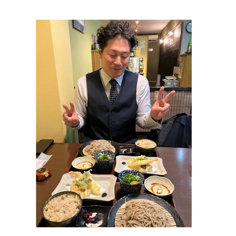 蕎麦が絶対食べたかった社長🎵