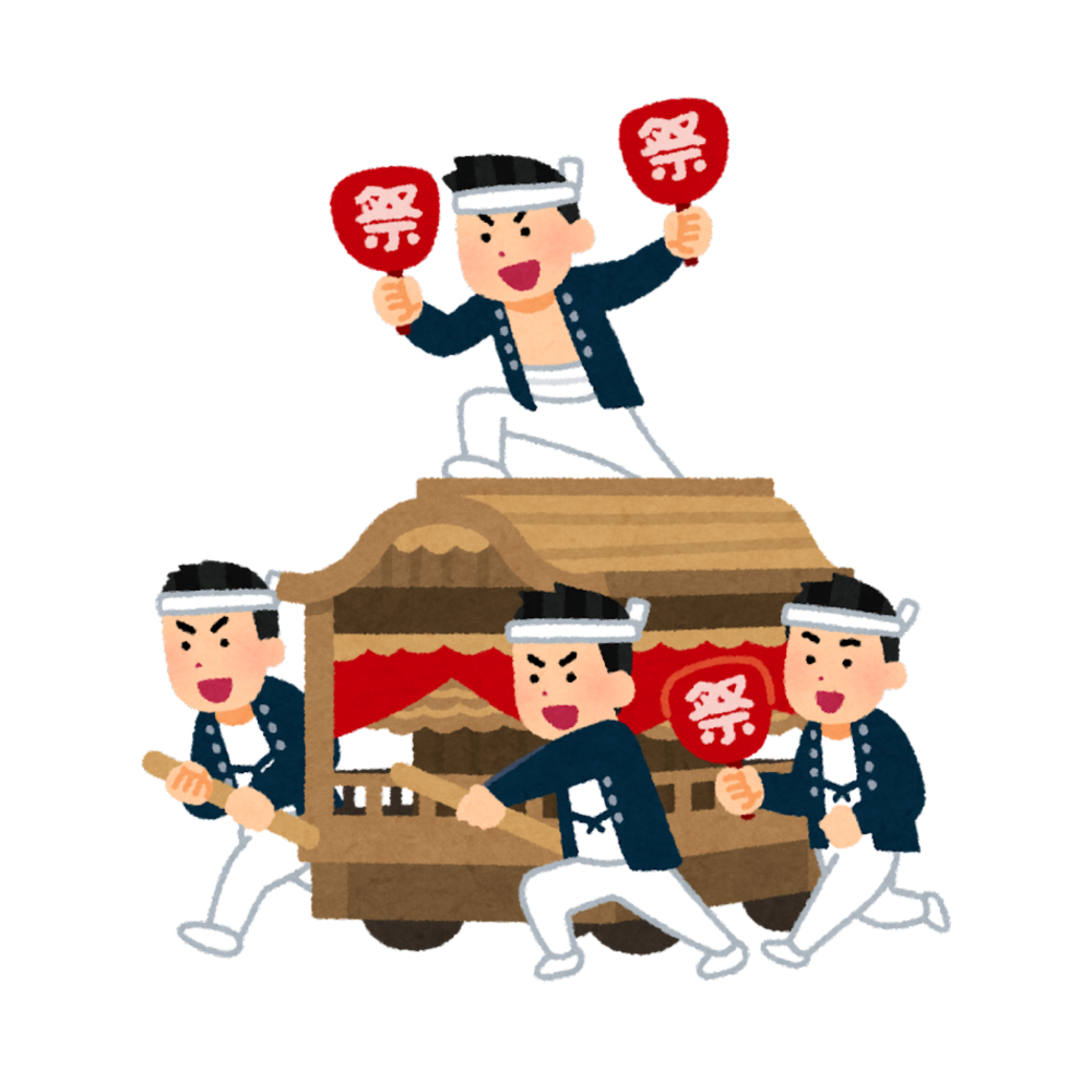秋祭りでしたね