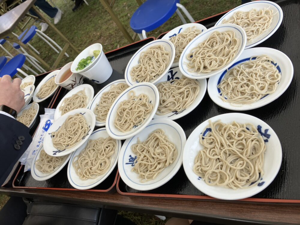 出石皿そば新そばまつり